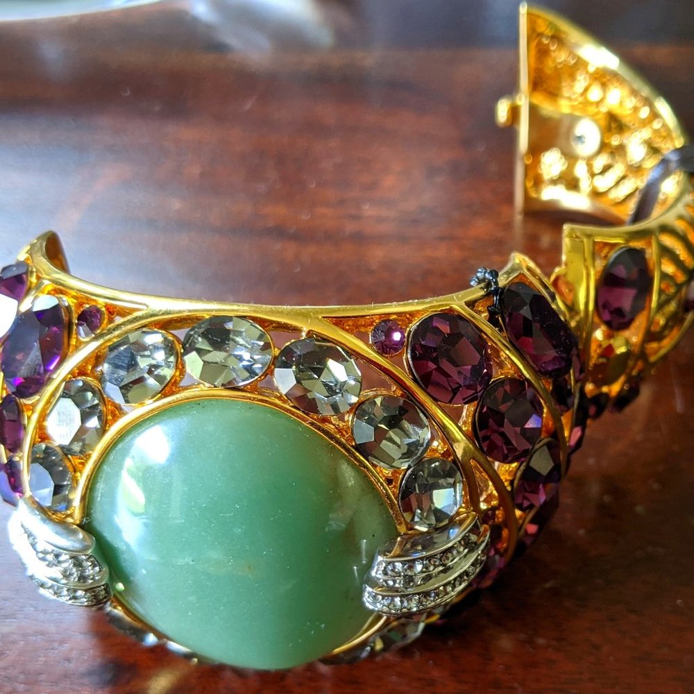 NWT Roberto Cavalli Runway Statement Bracelet